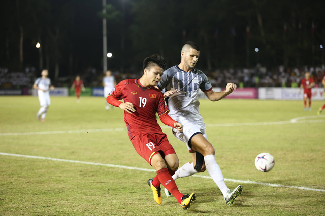 Đội tuyển Việt Nam đang có nhiều lợi thế trước Philippines (ảnh: Huyền Trang)