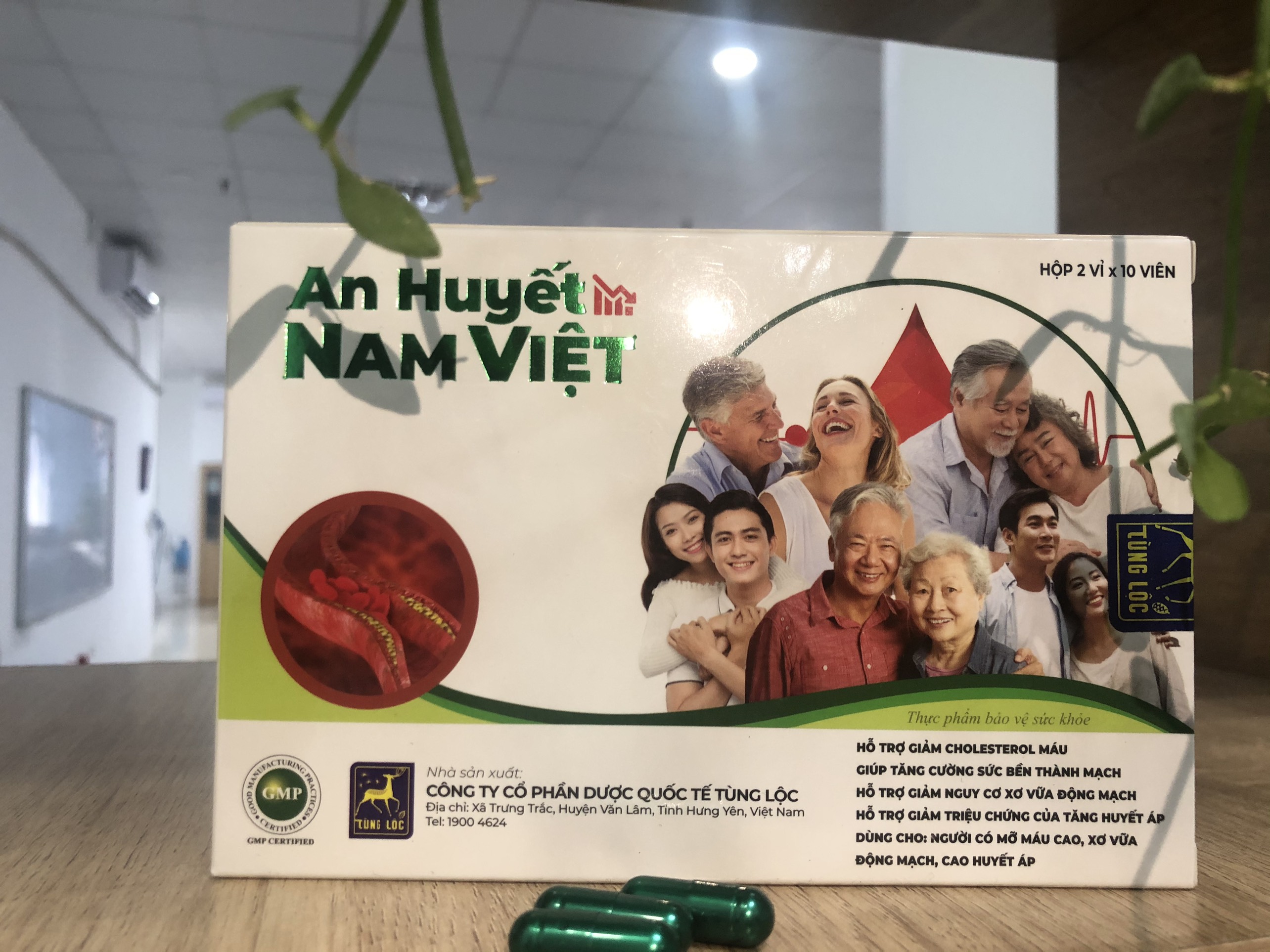 An huyết Nam Việt hỗ trợ gan nhiễm mỡ, máu nhiễm mỡ, rối loạn lipit máu, tim mạch